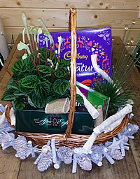 Lymington Florist - flowers in wellington boots for a country church wedding
