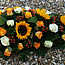 Floral tribute single ended spray