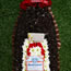 Floral tribute bottle