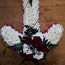 Floral tribute anchor