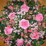 Floral tribute posy