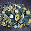 Floral tribute single ended spray